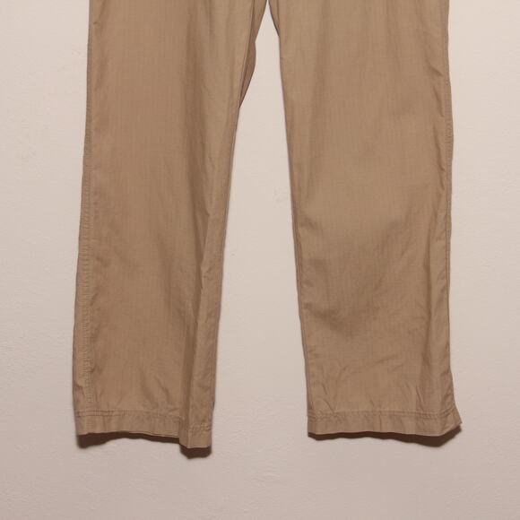NEW Tommy Hilfiger Tan Cargo Pants Size 14 Cotton Blend - Picture 4 of 10